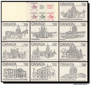 CANADA # BK82Aa - MNH - Complete set