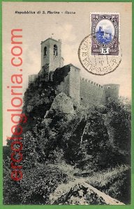 14887 - San Marino - MAXIMUM CARD - Architecture-