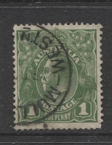 Australia - Scott 67 - KGV Head -1926 - Used - Wmk 203 - 1p Stamp