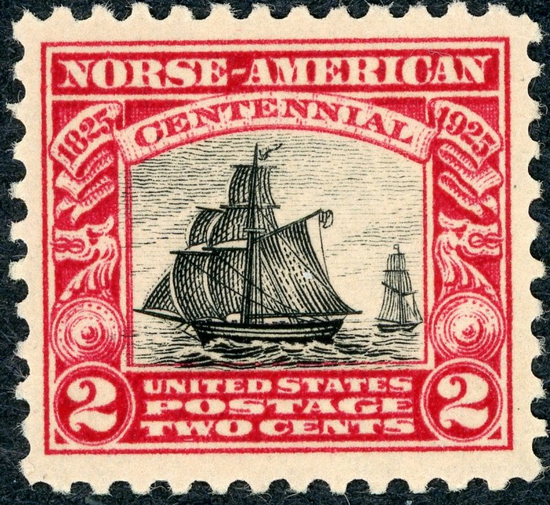 #620 – 1925 2c Norse-American Centennial. MLH OG