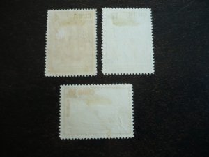 Stamps - Cuba - Scott# 583,C173-C174- Used Set of 3 Stamps