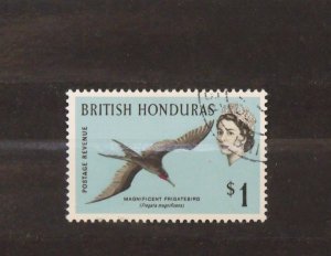 8819   Br Honduras   Used # 176   Birds     CV$ 1.50