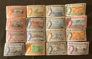 Stamps Bahamas Scott #185-200 hinged