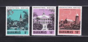 Bahamas 421-423 MNH Architecture