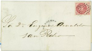 BK1762 - ARGENTINA - POSTAL HISTORY - Jalil # 10 on Cover to SAN PEDRO to BA