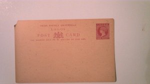 LAGOS POSTAL CARD MINT ENTIRE