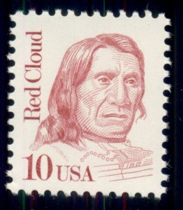 #2175, 10¢ INDIAN CHIEF RED CLOUD LOT OF 400 MINT STAMPS SPICE UP YOUR MAILINGS!