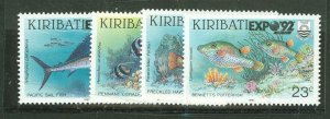 Kiribati #587-90 Mint (NH) Souvenir Sheet