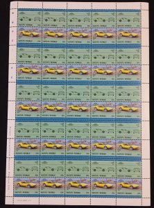 TUVALU Cars Automobiles Sheets x 8 MNH(400 Stamps)(BLK32) 