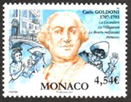 Scott #2459 Carlo Goldoni MNH