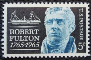 US #1270 MNH Single Robert Fulton SCV $.25 L10