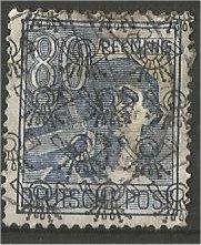 GERMANY, 1947, used 80pf British Zones Scott 632