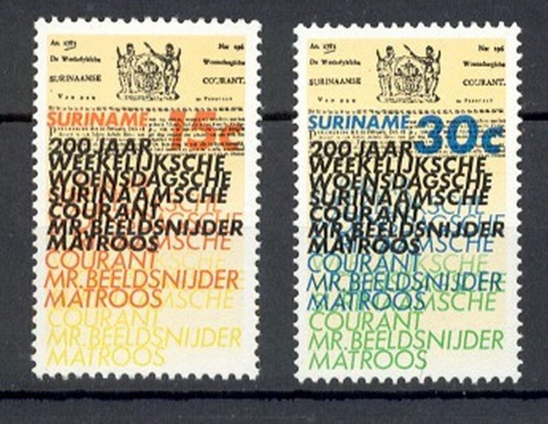 Suriname - 1974 - NVPH 625-26 - MNH - ZO176