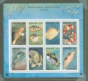 Palau #334  Souvenir Sheet (Wildlife)