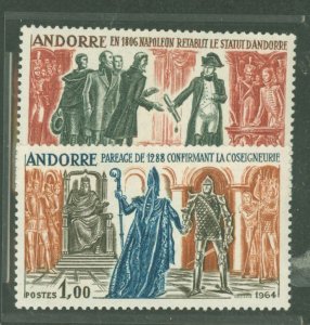 Andorra (French) #159-60  Single (Complete Set)