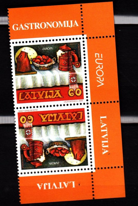 Latvia 616a mnh