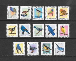 BIRDS - GRENADA #3011-24 MNH