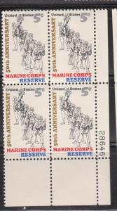 1315 Plate Block MNH   