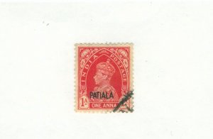 INDIA PATIALA STATE 101 USED CV $3.75 BIN $2.00