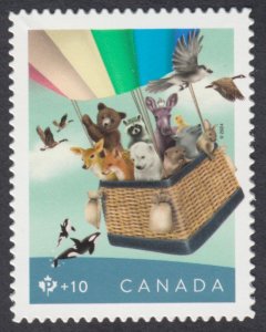 Canada - #B35i, Community Foundation Stamp Die Cut From Quarterly Pack - MNH