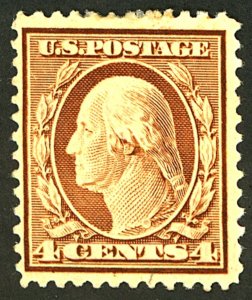 U.S. #334 MINT OG HR