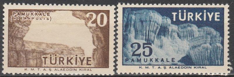 Turkey #1424-5   MNH  (S1056L)