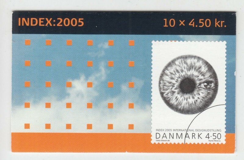 Denmark Sc 1337 Intact Booklet. 2005 International Design Exhibition, VF