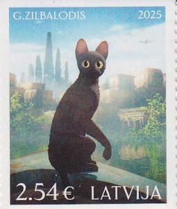 2025 Latvia Film Straume  {Scott NA) MNH