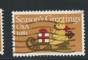 #1940 Used Single 1981 Christmas