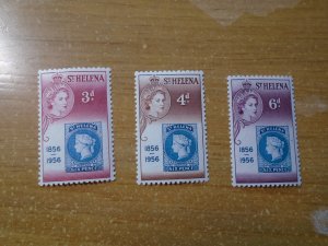 St Helena  #  153-55  MNH