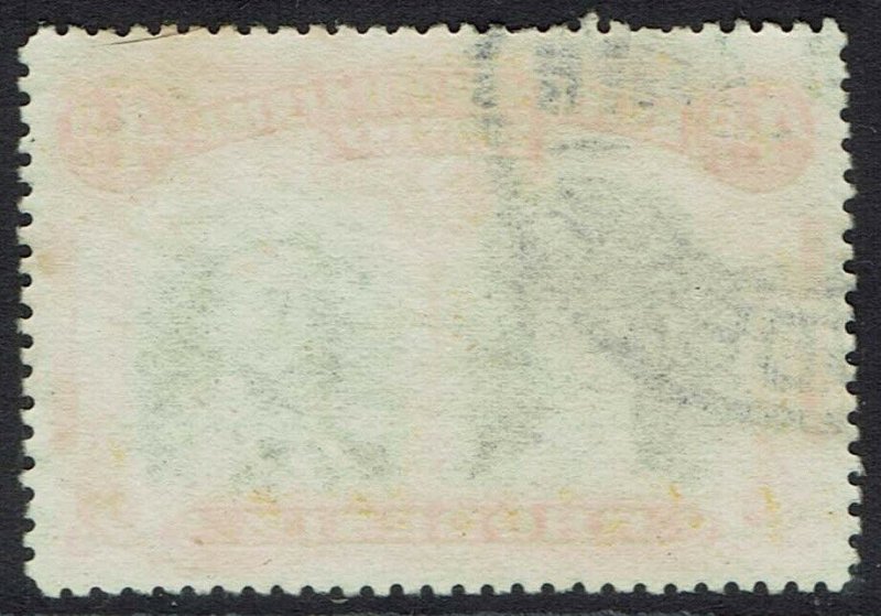 RHODESIA 1910 KGV DOUBLE HEAD 4D PERF 15 USED 