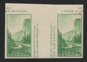 United States MINT Scott Number 769 VERT GUTTER  PAIR  MNH  VF #B16 - BARNEYS