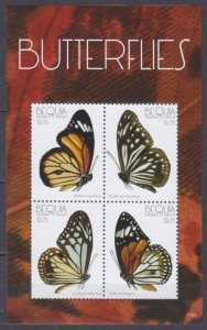 2011 St Vincent Grenadines Bequia 761-764KL Butterflies 9,50 €