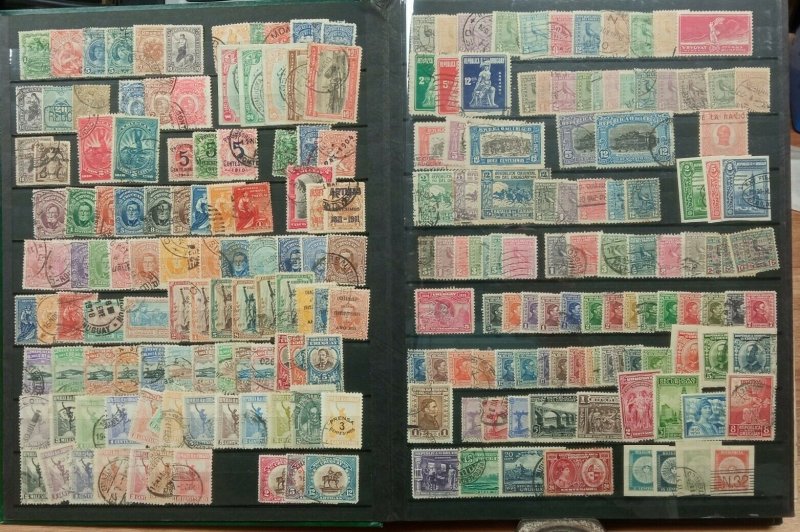 Very complete Uruguay used stamp collection in stockbook +2300 different $$$