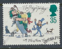Great Britain  SG 1793 SC# 1531 Used / FU with First Day Cancel - Christmas 1993