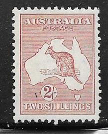 Australia #125  2sh  (MLH) CV $12.50