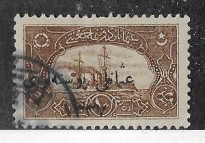 Turkey In Asia Sc #62 10pa brown used VF