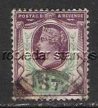 GREAT BRITAIN VICTORIA 112 VFU N562 B