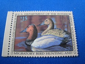 UNITED STATES 1993 DUCK STAMP - Scott #RW60    MNH