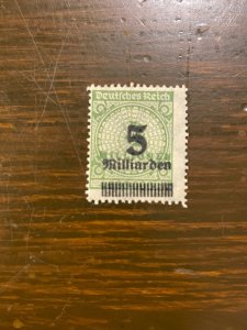 Germany SC 312 M, H 5mird Mk over 4 Mk  Large Number (1) VF/XF