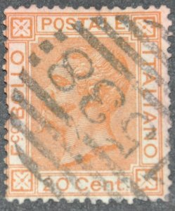 DYNAMITE Stamps: Italy Scott #36 – USED