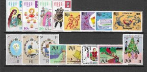 FIJI 1969/84 'COMMEMORATIVE SETS' MNH