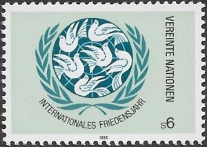 United Nations UN Austria Vienna 1986 Sc # 65 Mint NH. Ships Free With Another