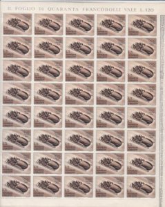 San Marino 1955  olympics mnh  3 lira stamp sheet R19907