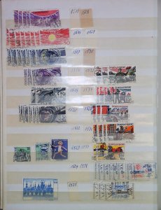 Czechoslovakia Collection Series and Commemoratives Stamps Used LR104P14-