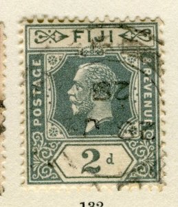 FIJI;  1922-9 early GV issue fine used 2d. value,