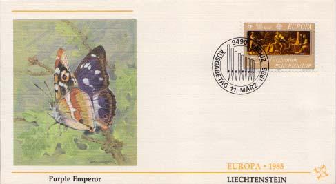 Liechtenstein, First Day Cover, Europa