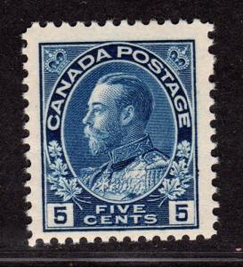 Canada Sc#111 M/NH/VF, jumbo horiz. gum crease, CV. $450