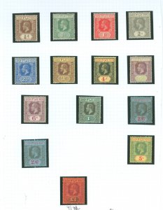 Fiji #79-91  Single (Complete Set)