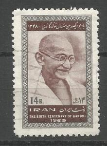 IRAN 1535 USED MAHATMA GANDHI 1969